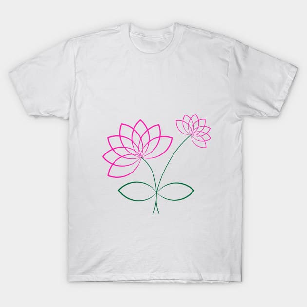 lotus T-Shirt by Madhur